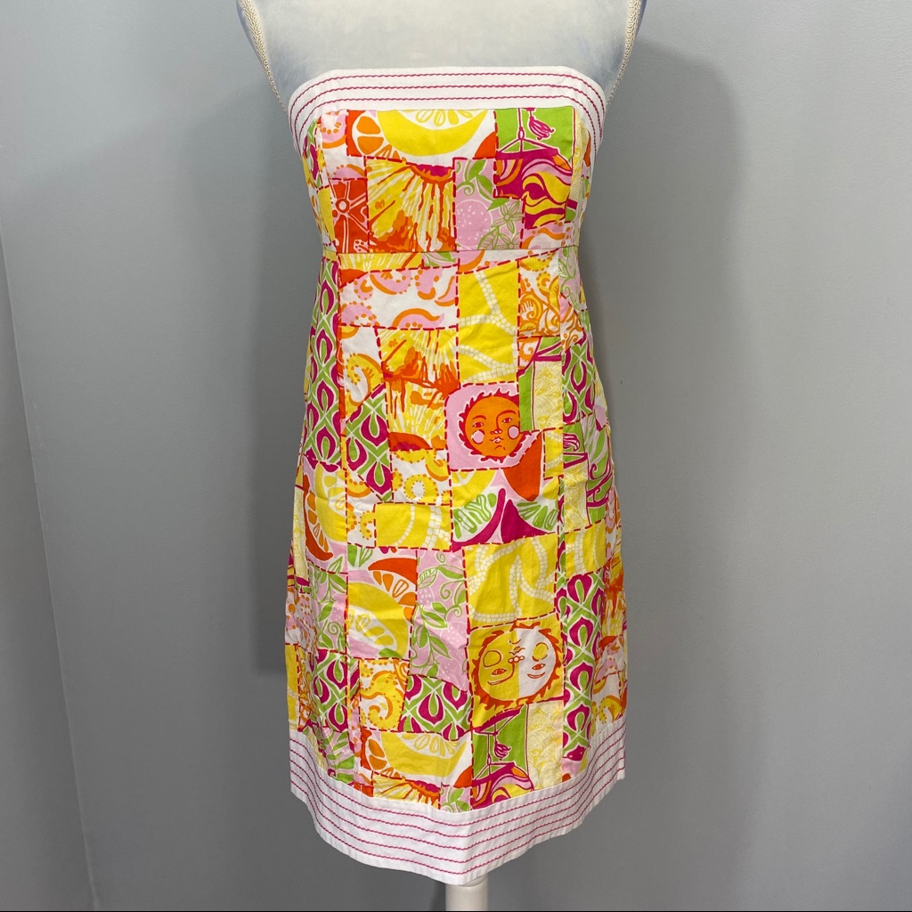 Lilly Pulitzer Happy Hour Patch Dress